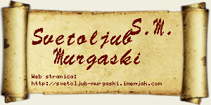 Svetoljub Murgaški vizit kartica